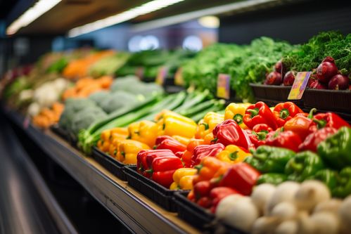 镜头下的田园诗 农产品新鲜蔬菜货架摄影的艺术与温度